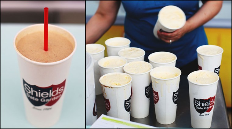 Date Shakes from Shields Date Garden