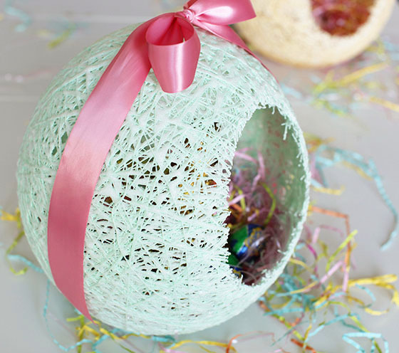 Sugar String Easter Basket Tutorial