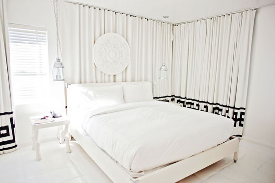 Viceroy Palm Springs Villa Bedroom designed by Kelly Wearstler