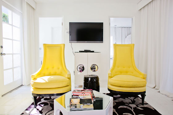 Viceroy Palm Springs designed by Kelly Wearstler