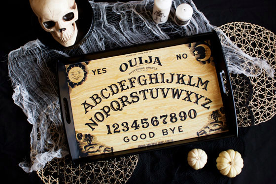 DIY OUIJA BOARD TRAY