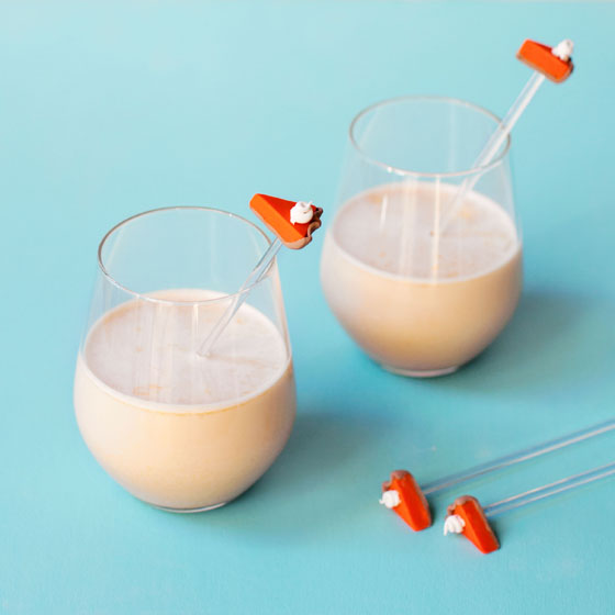 DIY Pumpkin Pie Drink Stirrer