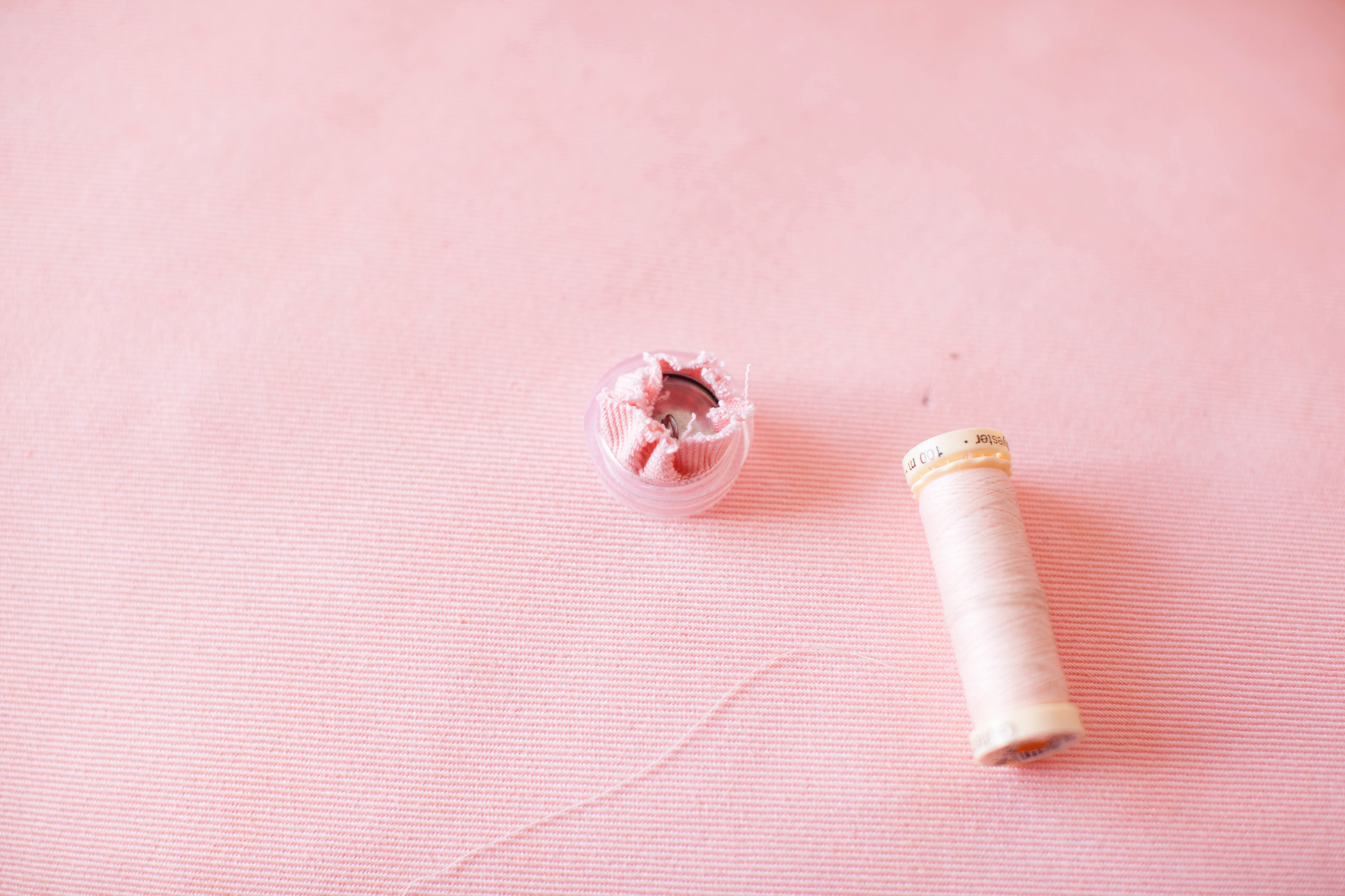 DIY Upholstery Button Covers