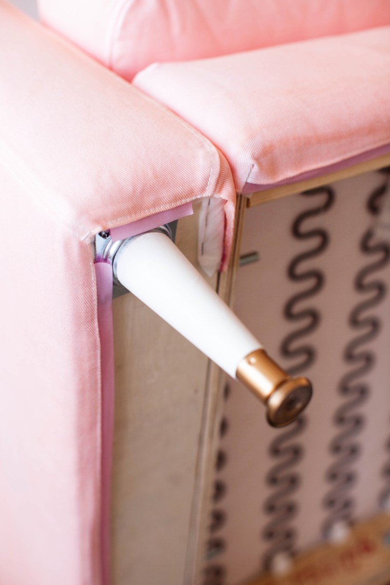 Change the legs on your sofa for under $20