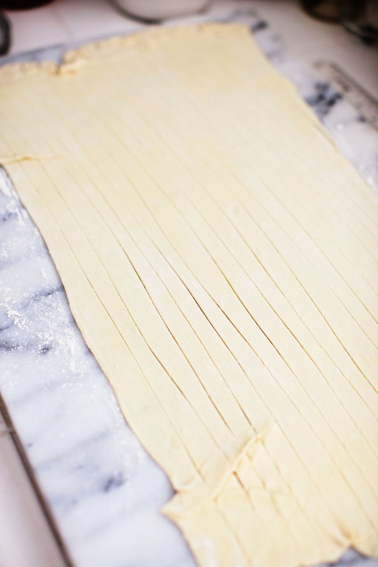 Poached Pear Mummy Pies