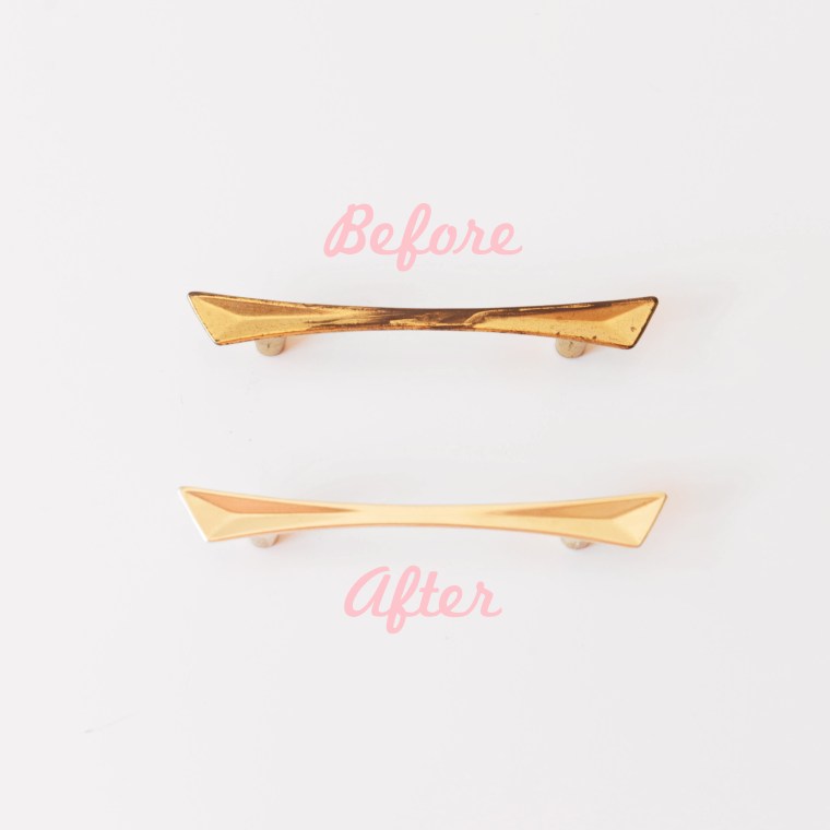 How to Restore Vintage Brass Drawer Pulls