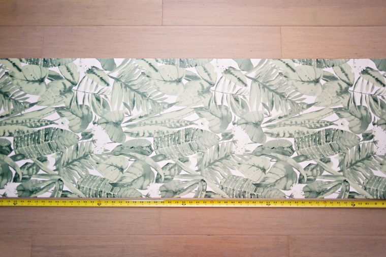 How to install peel and stick Tempaper wall paper in a bathroom.jpg