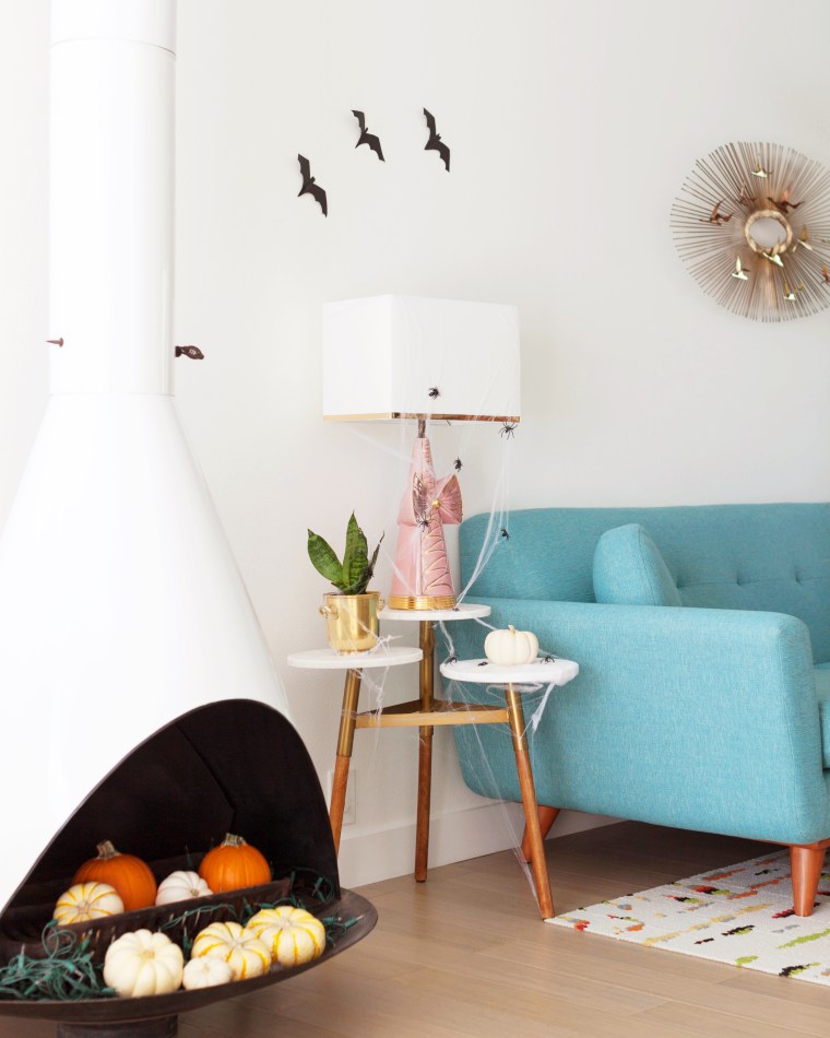 Mid-century Halloween Decor