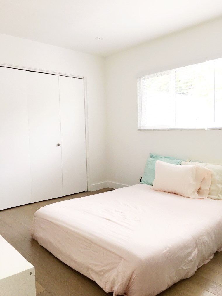 1960s bedroom before