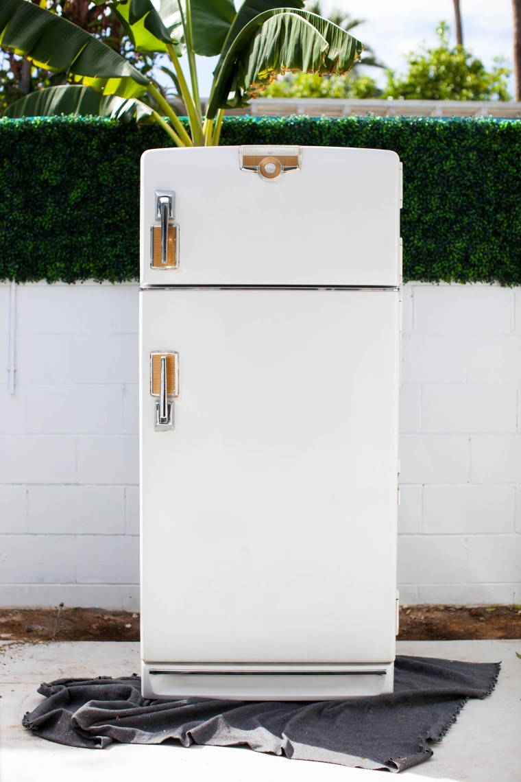 1950s Refrigerator Refurb After