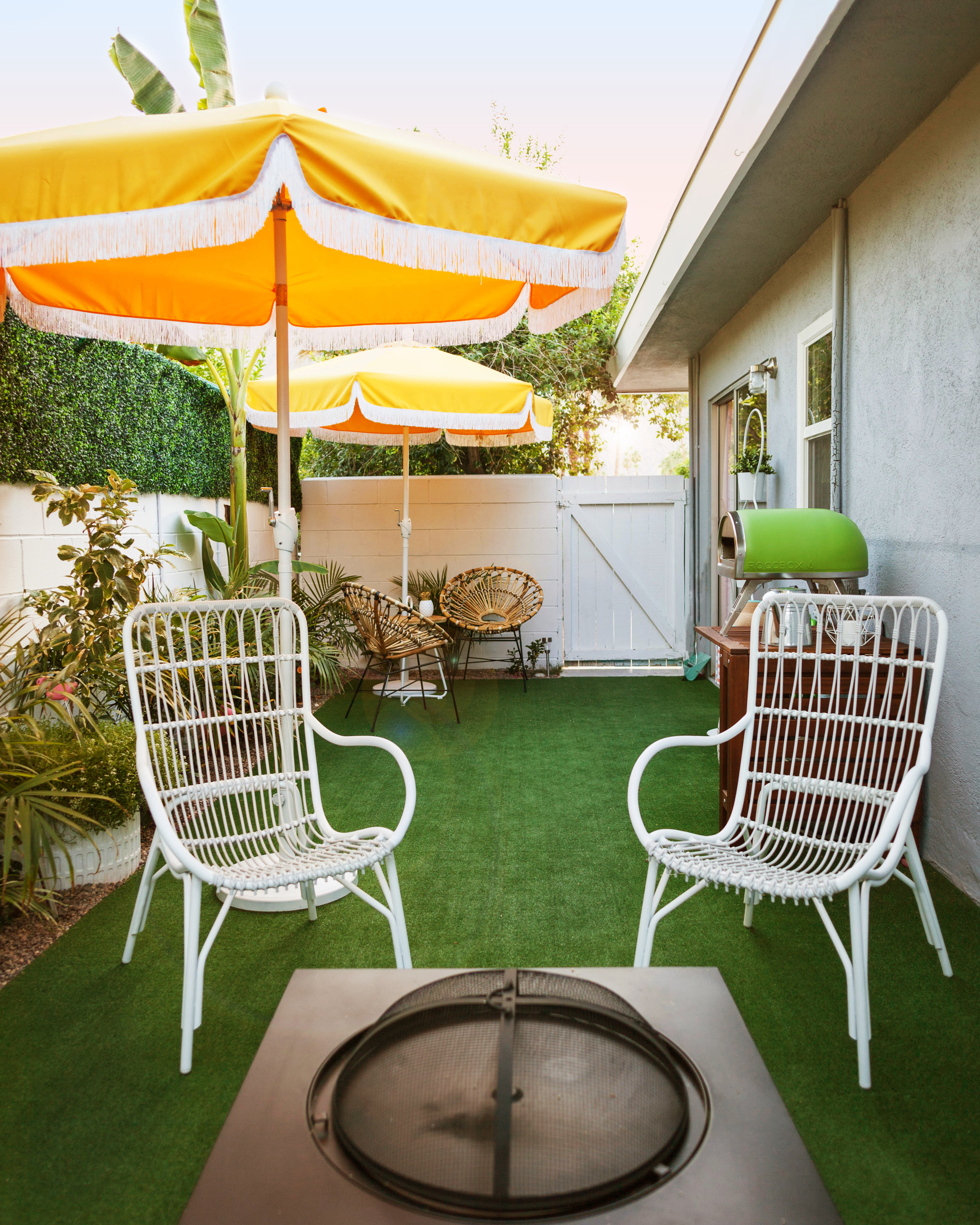 Palm Springs Apartment Patio