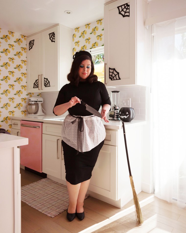 Retro Style Halloween Witch