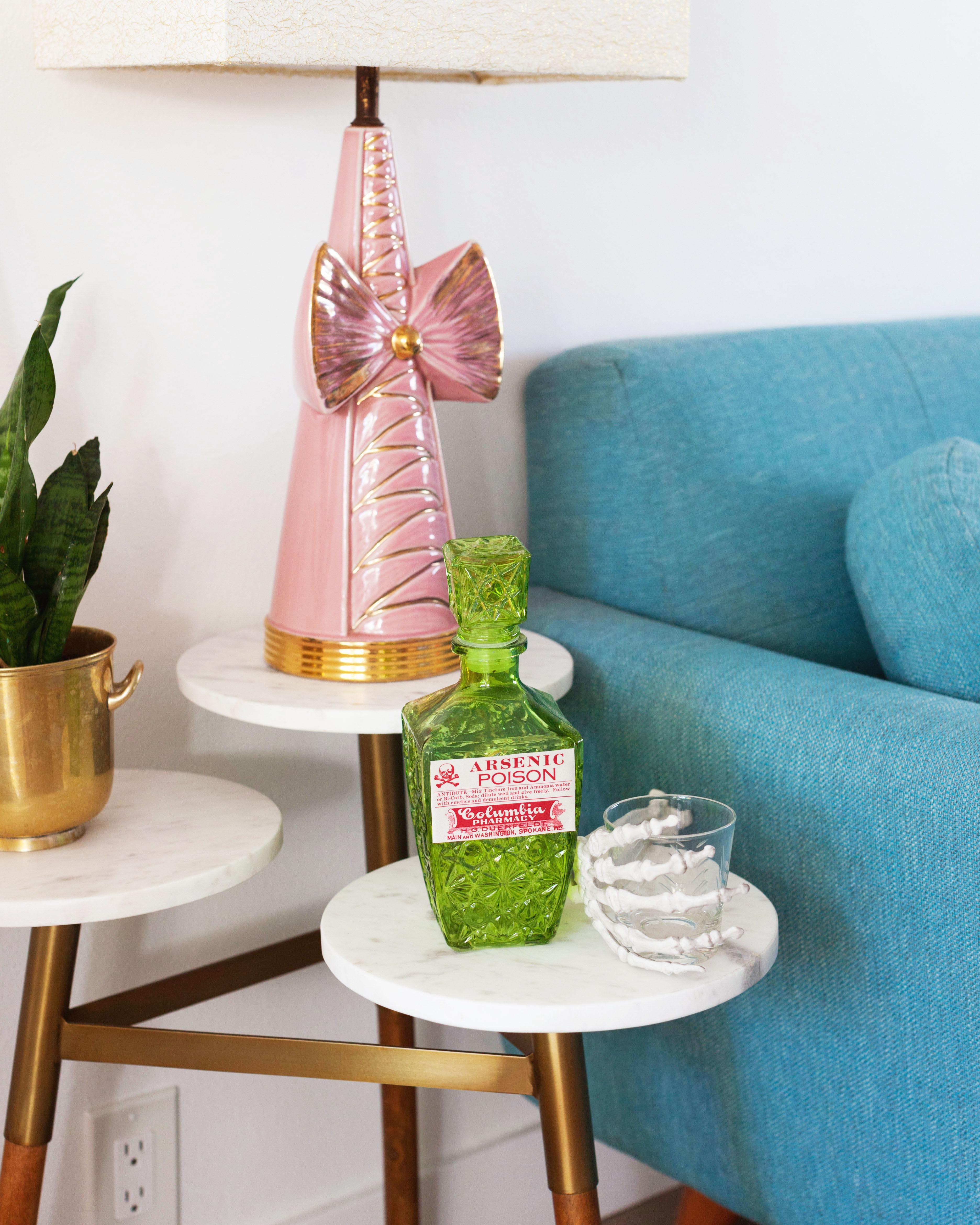 Vintage halloween decor