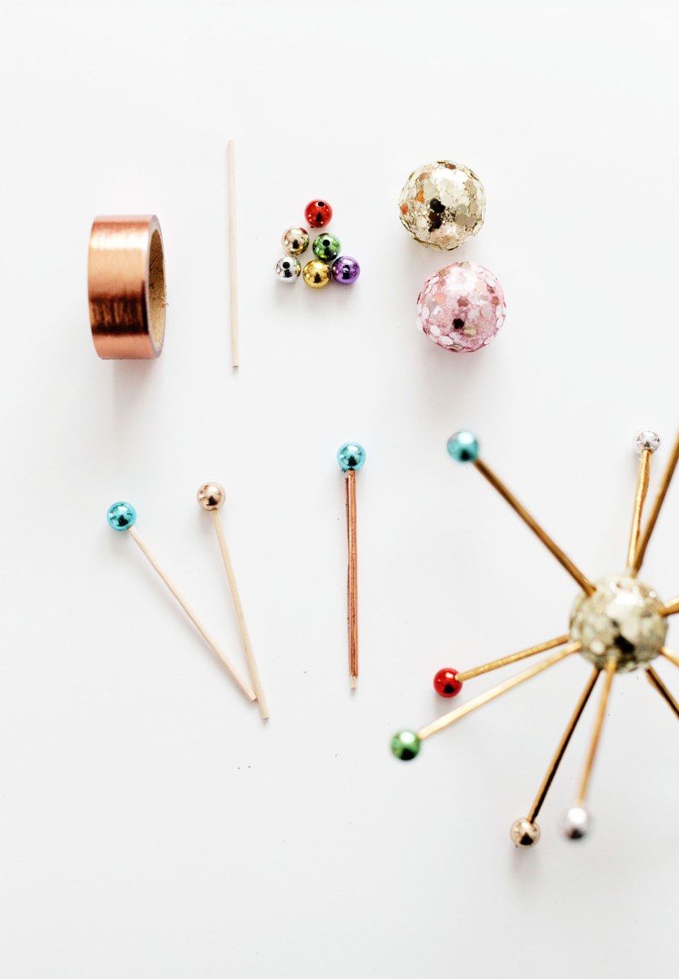 DIY Sputnik ornaments