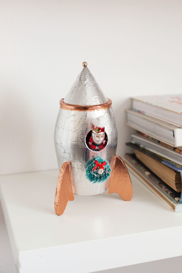 DIY Space themed Christmas decor