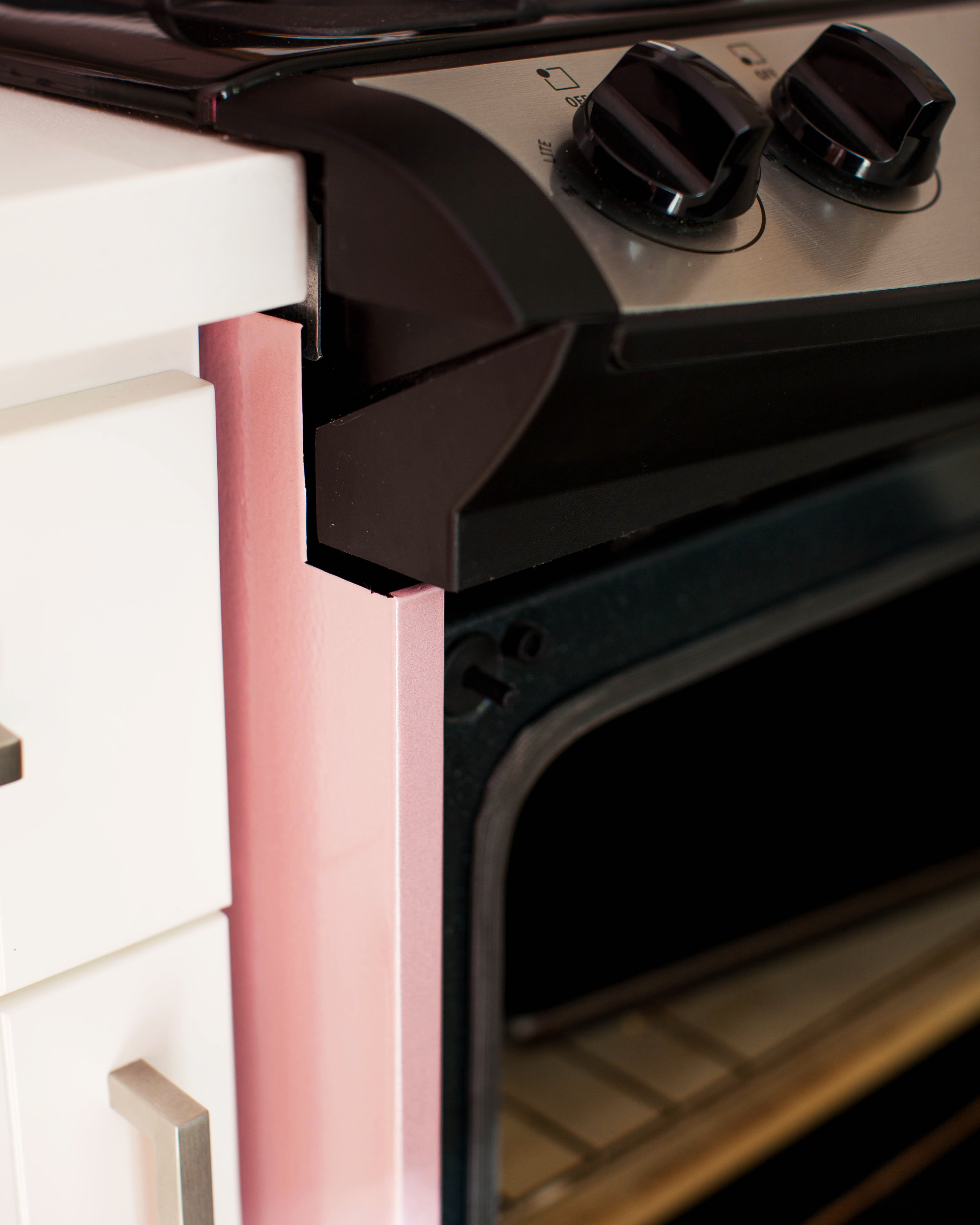 DIY Pink Stove