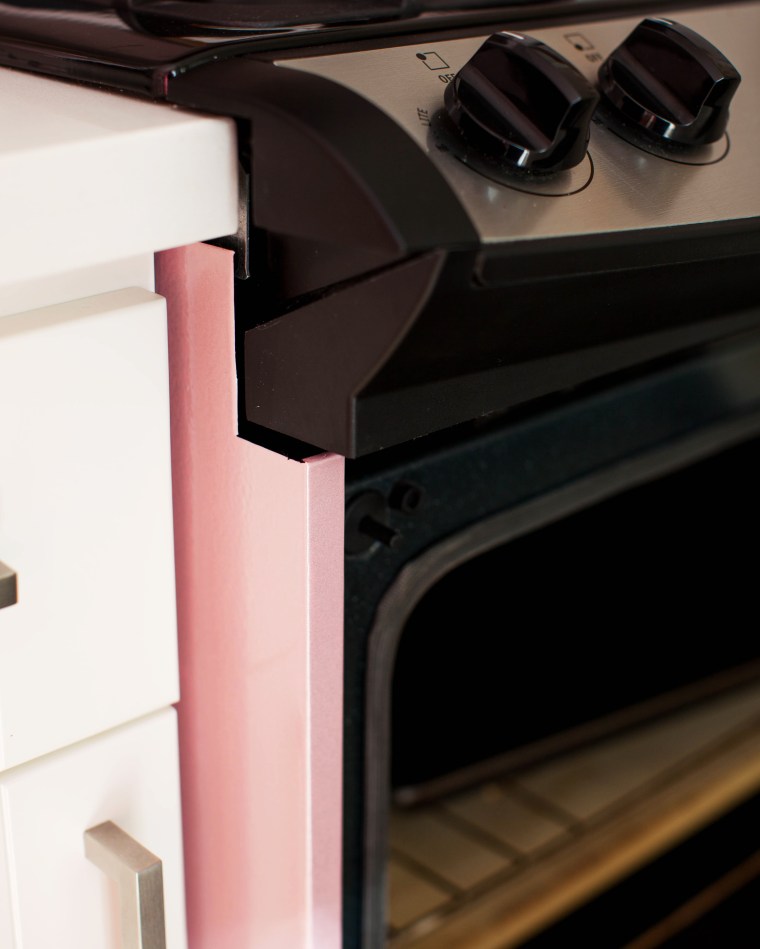 DIY Pink Stove